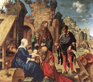 Albrecht Durer Painting - Adoration of the Magi Albrecht Durer